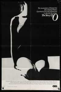 2t828 STORY OF O 1sh '76 Histoire d'O, Udo Kier, x-rated, sexy silhouette image!