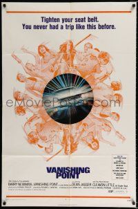 2t927 VANISHING POINT 1sh '71 car chase cult classic, you never had a trip like this before!