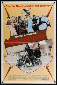 2x358 KNIGHTRIDERS int'l 1sh '81 George A. Romero, Ed Harris, medieval motorcycle jousting!