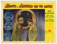 2x018 ABBOTT & COSTELLO GO TO MARS LC #4 '53 wacky astronauts Bud & Lou by window in outer space!