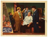 2x030 ABBOTT & COSTELLO MEET THE INVISIBLE MAN LC #6 '51 Bud watches Lou in Sherlock hat hypnotize!