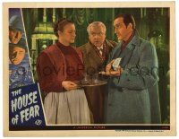 2x081 HOUSE OF FEAR LC '44 Basil Rathbone as Sherlock Holmes & Nigel Bruce question Sally Shepherd!