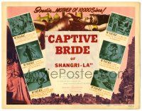 2x090 INDIA SPEAKS TC R49 Captive Bride of Shangri-La, Mother of 10,000 sins, great images!