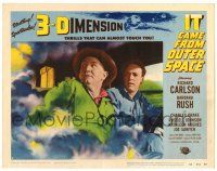 2x108 IT CAME FROM OUTER SPACE LC #2 '53 Russell Johnson & Joe Sawyer, Ray Bradbury sci-fi in 3-D!