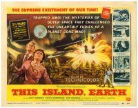 2x172 THIS ISLAND EARTH TC '55 they challenged the unearthly furies of a planet gone mad!