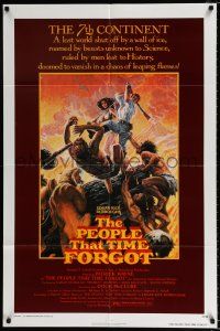 2x401 PEOPLE THAT TIME FORGOT 1sh '77 Edgar Rice Burroughs, a lost continent shut off by ice!