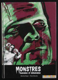 2y468 MONSTRES HUMAINS ET INHUMAINS French hardcover book '06 wonderful full-color poster images!