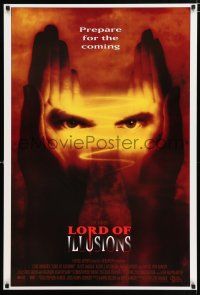 2y147 LORD OF ILLUSIONS int'l 1sh '95 Clive Barker, Scott Bakula, prepare for the coming!