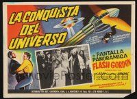 2y313 FLASH GORDON CONQUERS THE UNIVERSE Mexican LC R60s Buster Crabbe & Ming the Merciless!