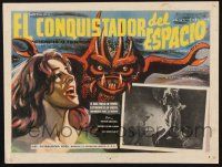 2y322 IT CONQUERED THE WORLD Mexican LC R60s Roger Corman, AIP, art of wacky monster & sexy girl