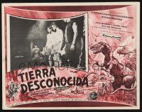 2y327 LAND UNKNOWN Mexican LC '57 cool different dinosaur border art by Contreras!
