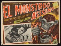 2y332 MONSTER WALKS Mexican LC R60 wild different Tinoco border art of giant ape creature!