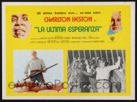 2y334 OMEGA MAN Mexican LC '71 Charlton Heston is the last man alive, and he's not alone!