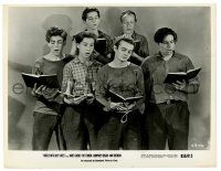 2z072 ANGELS WITH DIRTY FACES 8x10.25 still R56 The Dead End Kids singing in the choir!