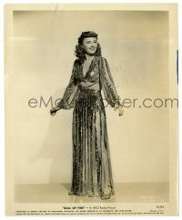 2z098 BALL OF FIRE 8.25x10 still '41 full-length sexy Barbara Stanwyck wearing incredible outfit!