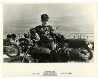 2z105 BEACH BLANKET BINGO 8x10.25 still '65 Deborah Walley in Rats jacket by motorcycles!