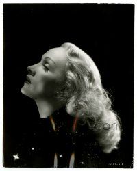 2z140 BLONDE VENUS 7.5x9.25 still '32 incredible profile of Marlene Dietrich on black background!