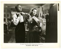 2z218 CLAUDIA & DAVID 8x10.5 still '46 Dorothy McGuire & Robert Young get dressed for formal event!