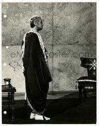 2z221 CLEOPATRA wardrobe test 9x11 key book still '64 full-length Rex Harrison as Julius Caesar!