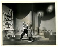 2z233 COVER GIRL 8.25x10 still '44 Gene Kelly sings & dances as he cleans in musical number!