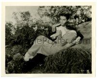 2z269 DEVIL-MAY-CARE 8x10 still '29 c/u of Ramon Novarro cuddling with pretty Dorothy Jordan!