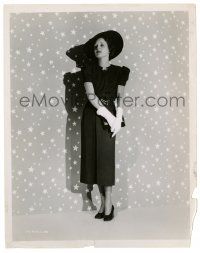 2z281 DODSWORTH 8x10.25 still '36 great full-length portrait of Mary Astor over starry background!