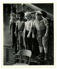2z287 DON'T LIE 8.25x10 still '42 Spanky, Buckwheat, Froggy & Mickey hanging by their collars!