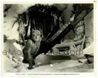 2z352 FRANKENSTEIN MEETS THE WOLF MAN 8x10.25 still '43 wonderful image of monster Lon Chaney!