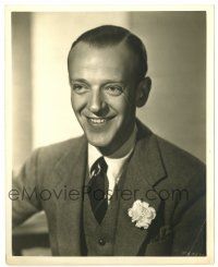 2z353 FRED ASTAIRE deluxe 8x10 still '38 smiling head & shoulders portrait when making Carefree!