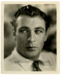 2z366 GARY COOPER 8x10 still '20s super young close portrait of the handsome movie legend!