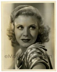 2z384 GINGER ROGERS 8x10.25 still '34 great close portrait from Finishing School by John Miehle!