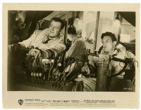 2z438 HIGH & THE MIGHTY 8x10.25 still '54 John Wayne & Robert Stack try to control the plane!