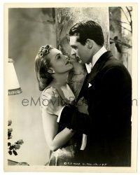 2z441 HOLIDAY 8x10.25 still '38 romantic c/u of Cary Grant in tuxedo & pretty Doris Nolan!