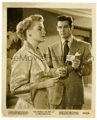 2z460 I MARRIED A COMMUNIST 8.25x10 still '49 Commie Robert Ryan shows note to Janis Carter!