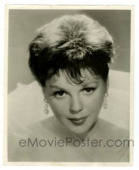 2z519 JUDY GARLAND 8x10 still '50s head & shoudlers glamour portrait of the troubled legend!