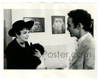 2z522 JUDY GARLAND/JOEL GREY 8x10 news photo '68 she's visiting him backstage after George III