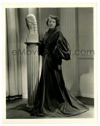 2z546 LADY OF SECRETS 8x10.25 still '36 full-length Ruth Chatterton in flowing gown by Schafer!