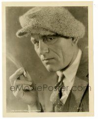 2z572 LON CHANEY SR 8x10.25 still '20s great close up of the legendary actor holding cigarette!