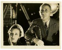 2z574 LOST SQUADRON 8x10 still '32 great image of Erich von Stroheim & shocked Mary Astor!