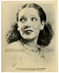 2z590 LUPE VELEZ 8x10.25 still '30 close portrait by Chidnoff when she was in Hell Harbor!