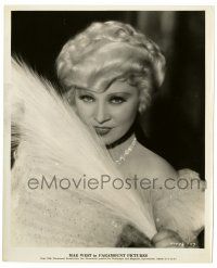 2z597 MAE WEST 8x10 still '34 wonderful portrait while making Belle of the Nineties!