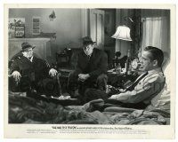 2z599 MALTESE FALCON 8x10 still '41 Barton MacLane & Ward Bond doubt Humphrey Bogart's story!