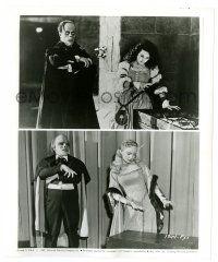 2z606 MAN OF A THOUSAND FACES 8.25x10 still '57 cool split image of Cagney as Phantom of the Opera!