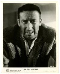 2z639 MICKEY SPILLANE 8x10.25 still '54 intense portrait of the author/star of The Girl Hunters!