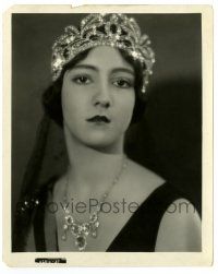 2z694 ONLY THING deluxe 8x10 still '25 Eleanor Boardman wearing crown by Clarence Sinclair Bull!