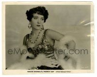2z713 PERFECT SAP 8x10 still '27 c/u of Pauline Starke wearing sexy beaded outfit with fur boa!