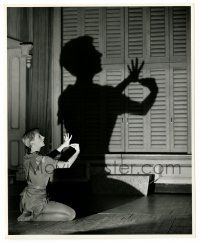 2z714 PETER PAN deluxe stage play 8x10 still '54 Mary Martin casting giant shadow by Engstead!