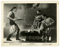 2z720 PIRATE 8x10.25 still '48 Gene Kelly pointing gun at two pirates with treasure chest!