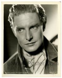 2z764 ROBERT DONAT 8x10.25 still '30s great close portrait of the star with the marvelous voice!