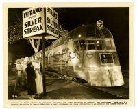 2z810 SILVER STREAK 8x10.25 still '34 Charles Starrett on the first high-speed bullet train!